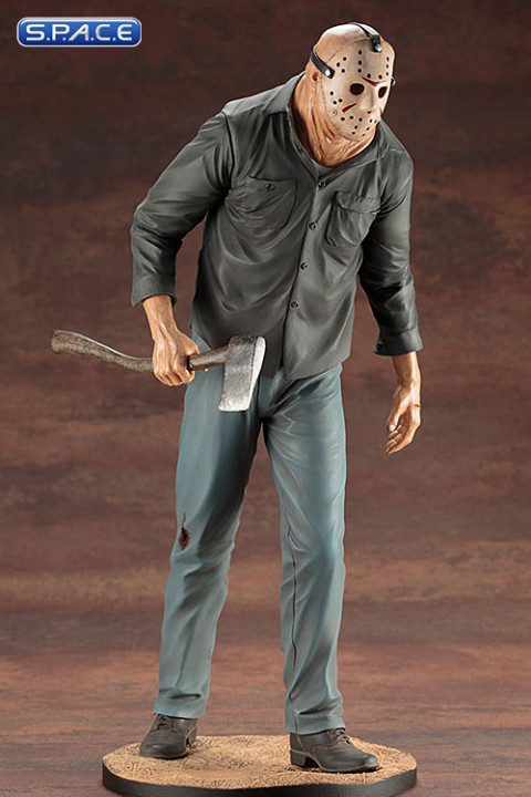 1 6 Scale Jason Voorhees Artfx Pvc Statue Friday The 13th Part 3