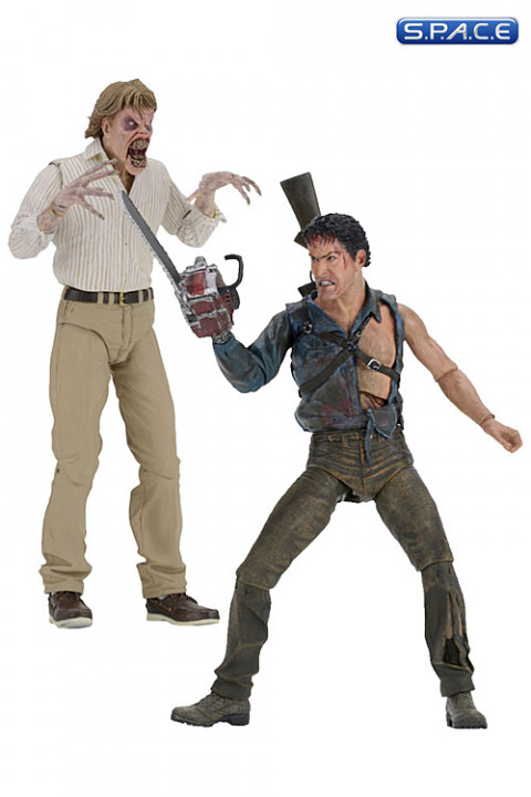 Hero Ash & Evil Ed 30th Anniversary 2-Pack (Evil Dead 2)