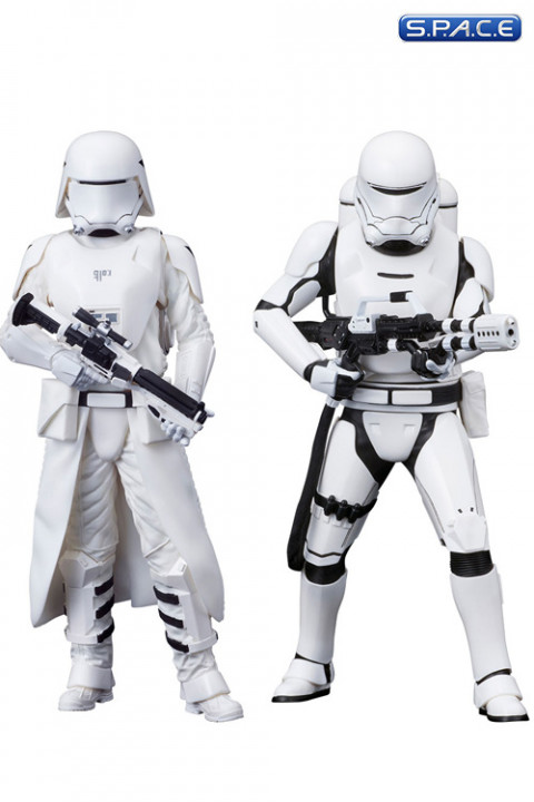 1/10 Scale First Order Snowtrooper & Flametrooper ARTFX+ 2-Pack (Star Wars: The Force Awakens)