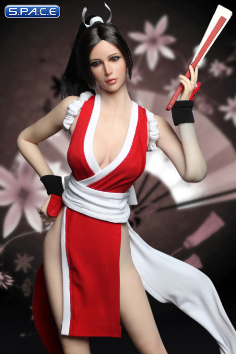 1/6 Scale red Japanese Clothing Set