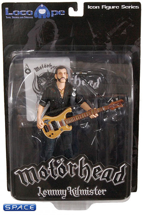 Lemmy Kilmister with Rickenbacker Guitar Eagle (Motrhead)