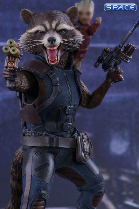 1/6 Scale Rocket Movie Masterpiece MMS410 (Guardians of the Galaxy Vol. 2)