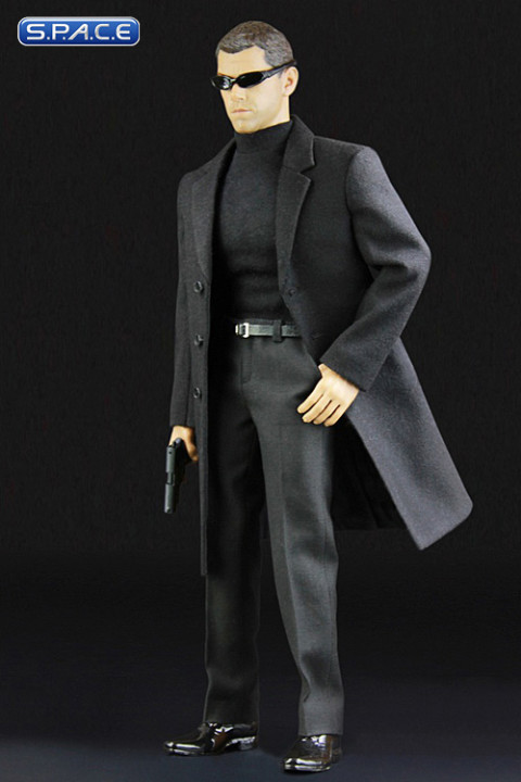 1/6 Scale Agent of Overcoat Suit Set