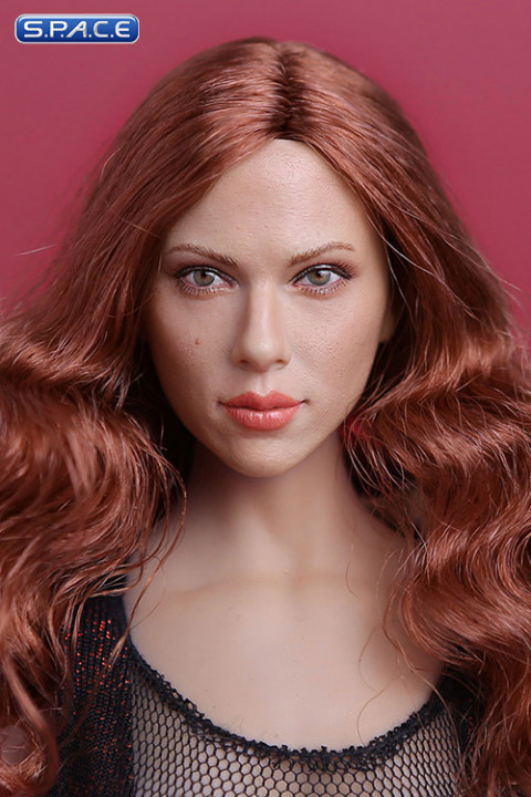 1/6 Scale Scarlet Head Sculpt (red hair)