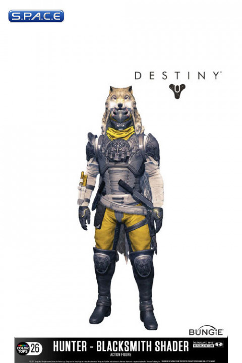 Hunter Blacksmith Shader from Destiny (Color Tops)