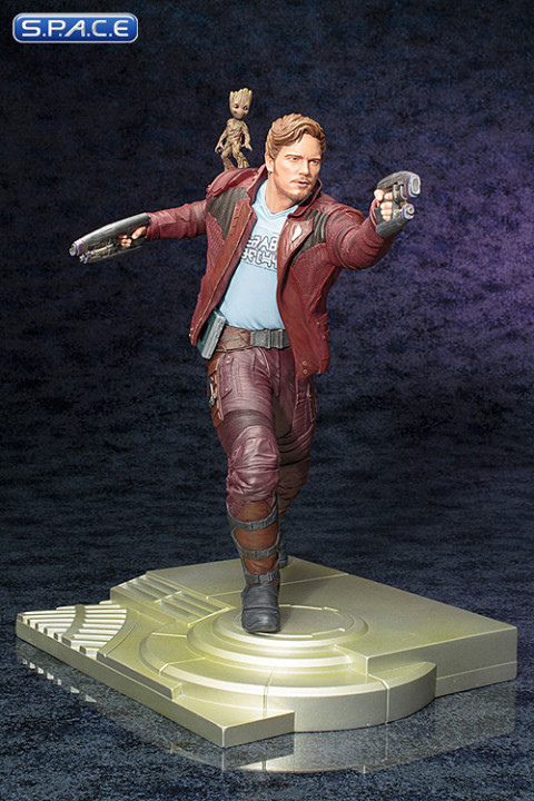 1/6 Scale Star-Lord with Groot ARTFX Statue (Guardians of the Galaxy Vol. 2)
