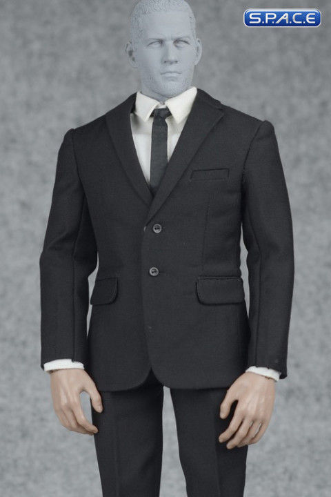 1/6 Scale Mens Suits Set black