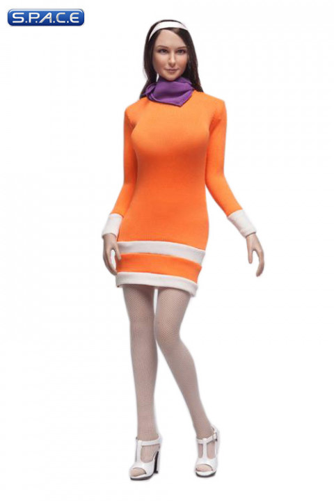 1/6 Scale Mystery Girl Female Character Set Daphne orange