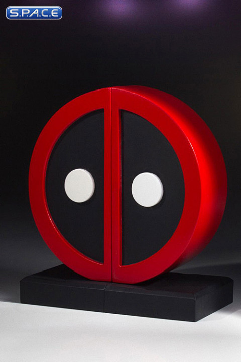 Deadpool Logo Bookends (Marvel)