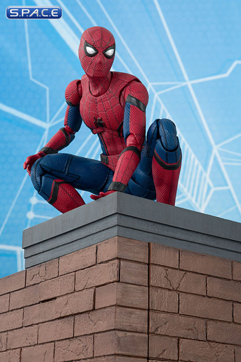 S.H.Figuarts Spider-Man with Tamashii Option Act Wall (Spider-Man: Homecoming)