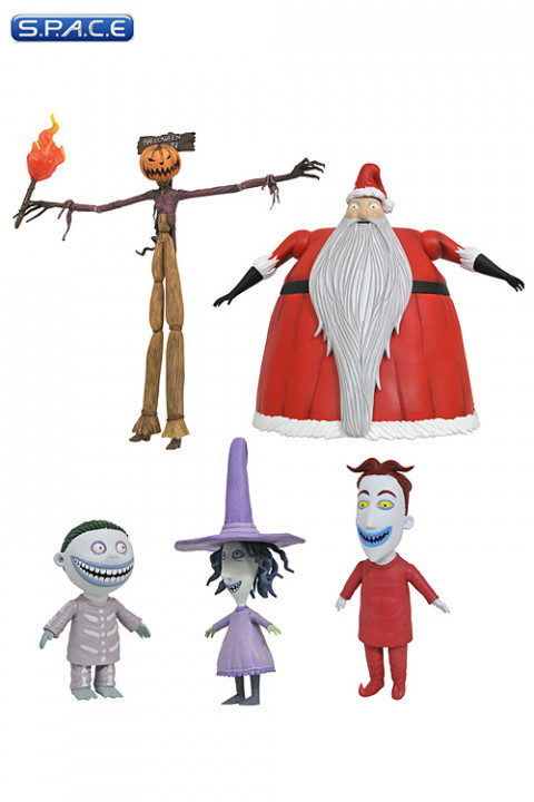 3er Komplettsatz: Nightmare before Christmas Select Serie 3 (Nightmare before Christmas)