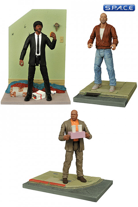 Complete Set of 3: Pulp Fiction Select Series 1 (Pulp Fiction)