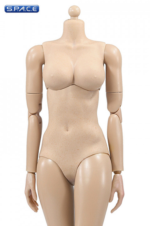 1/6 Scale Super-flexible female suntan Body large breast