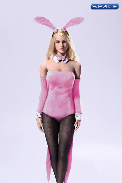 1/6 Scale Sexy Waitress Bunny Girl suit pink
