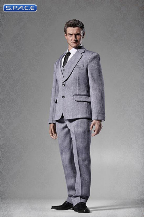 1/6 Scale Male Standard Western Style Suit grey