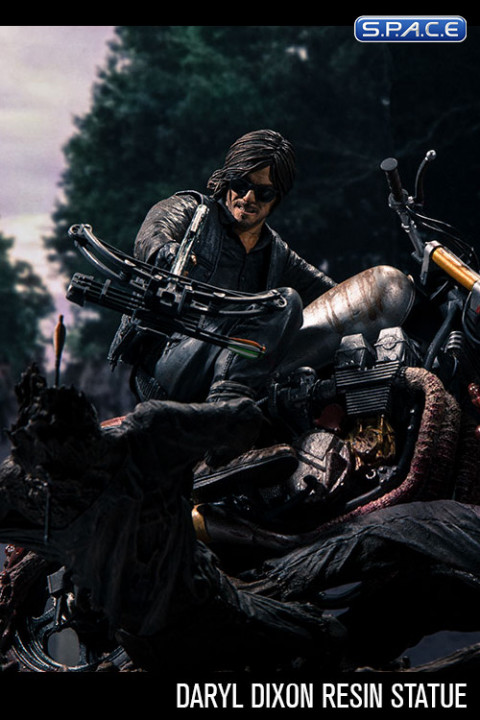 Daryl Dixon on Bike Statue (The Walking Dead)