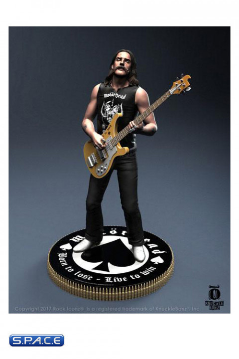 Lemmy Kilmister Rock Iconz Statue Version II (Motrhead)