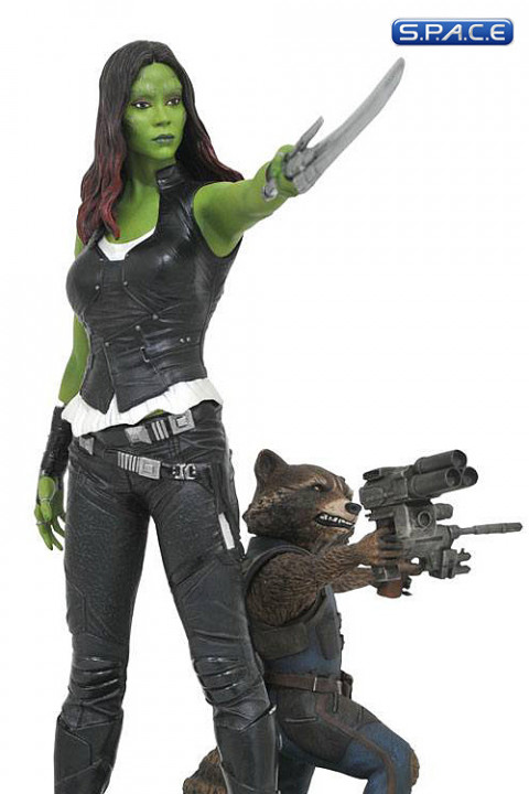 Gamora & Rocket from Guardians of the Galaxy Vol. 2 PVC Statue (Marvel Gallery)