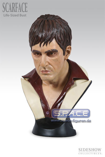 1:1 Tony Montana Life-Size Bust (Scarface)