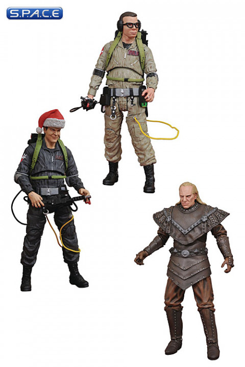 Complete Set of 3: Ghostbusters Select Series 6 (Ghostbusters)