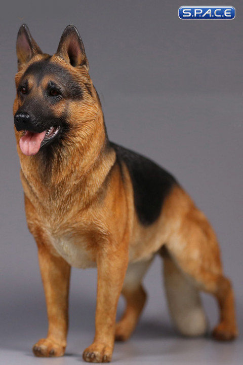 1/6 Scale Rioh black and Tan German Shepherd Dog