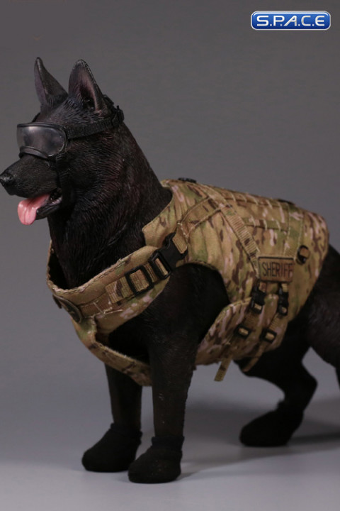 1/6 Scale camouflage Tactical K9 Body Armor