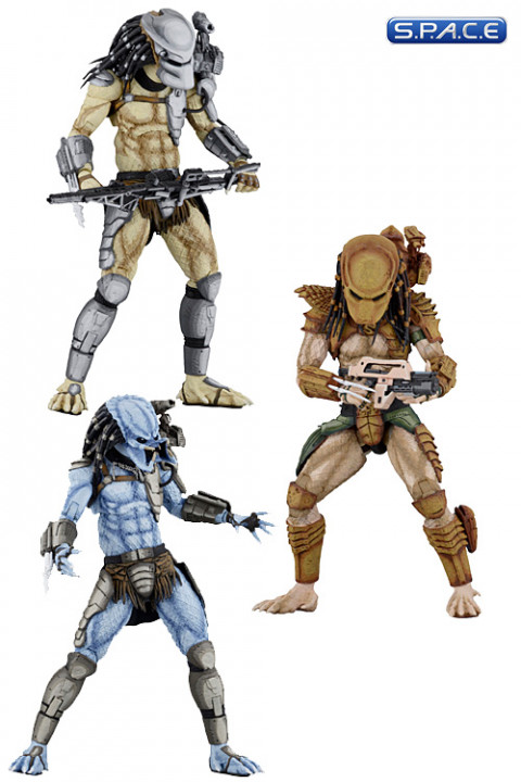 Complete Set of 3: Alien vs. Predator Arcade Appearance Series 1 (Alien vs. Predator)