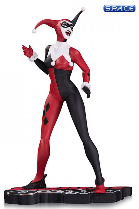 Harley Quinn red, white & black Statue by Jae Lee (DC Comics)