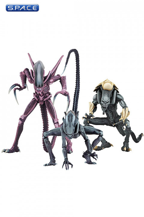 Complete Set of 3: Alien vs. Predator Arcade Appearance Series 2 (Alien vs. Predator)