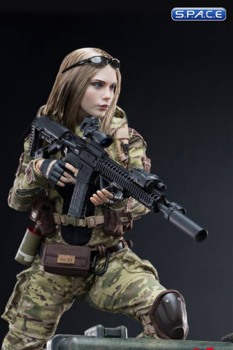 1/6 Scale MC Camouflage Women Soldier - Villa