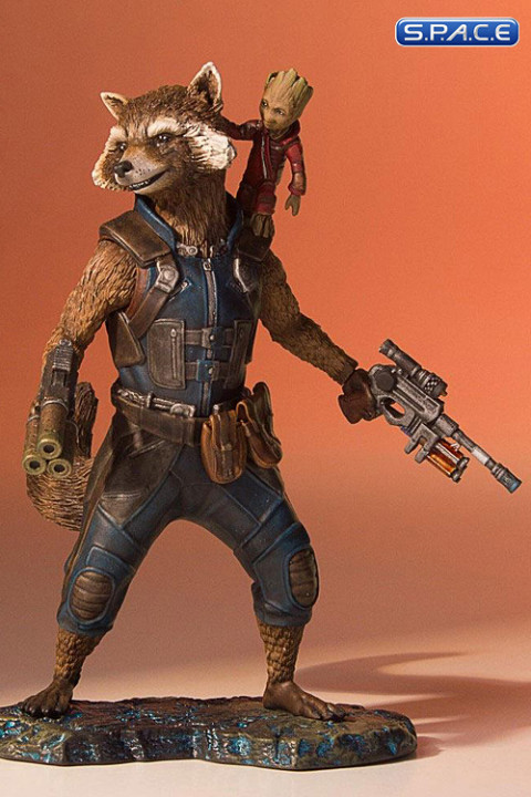1/8 Scale Rocket & Groot Collectors Gallery Statue (Guardians of the Galaxy Vol. 2)