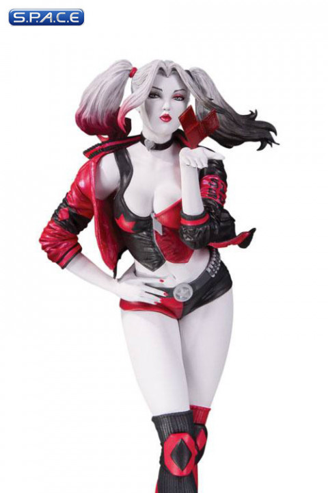 Harley Quinn red, white & black Statue by Stanley Lau (DC Comics)