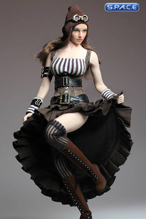 1/6 Scale Steampunk Outfit Set Version B