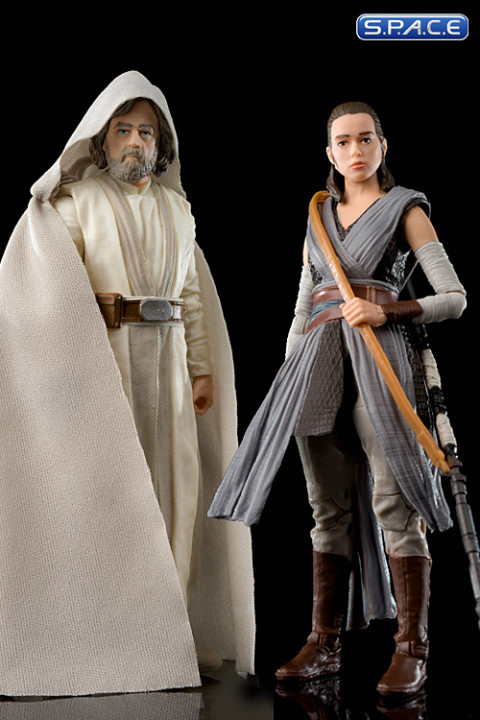 6 Rey and Luke Skywalker Box Set SDCC 2017 Exclusive (Star Wars - The Black Series)