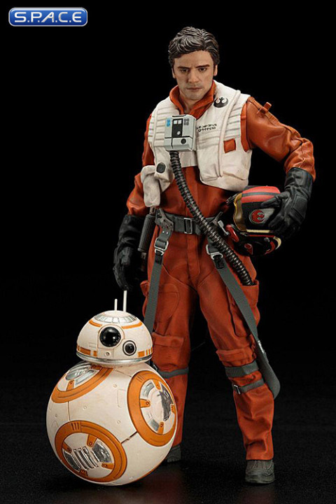 1/10 Scale Poe Dameron & BB-8 ARTFX+ Statue 2-Pack (Star Wars - The Force Awakens)