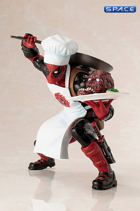 1/10 Scale Cooking Deadpool ARTFX+ Statue (Marvel Now!)