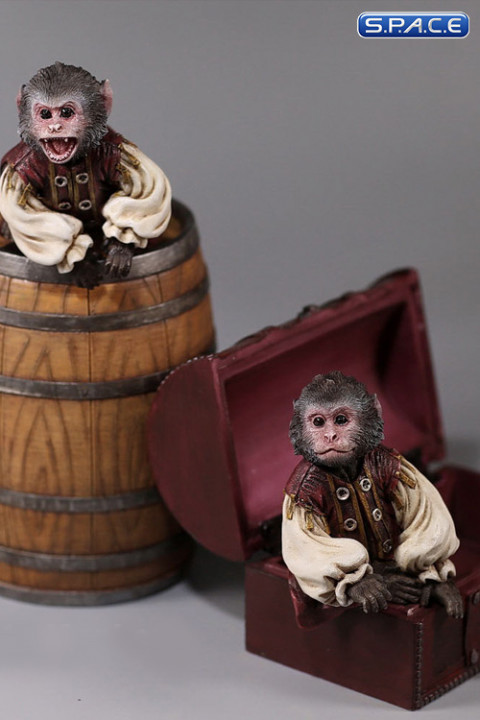 1/6 Scale Pirate Monkey Statue Set