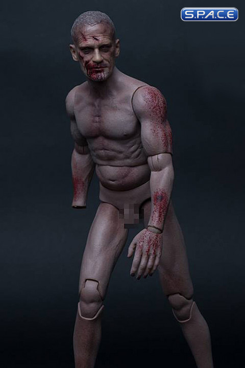 1/6 Scale Durable Zombie Body with Merle Head