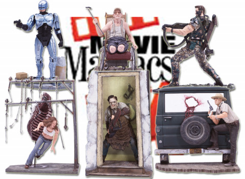 Complete Set of 6 : Movie Maniacs Series 7