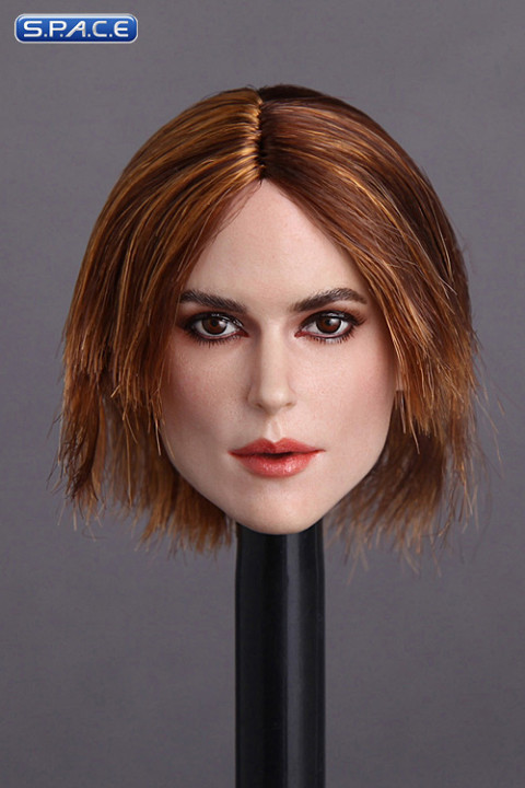 1/6 Scale Keira Head Sculpt (short brunette hair)