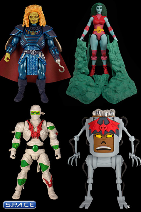 4er Komplettsatz: MOTU Collectors Choice Figures Wave 2 (MOTU Classics)