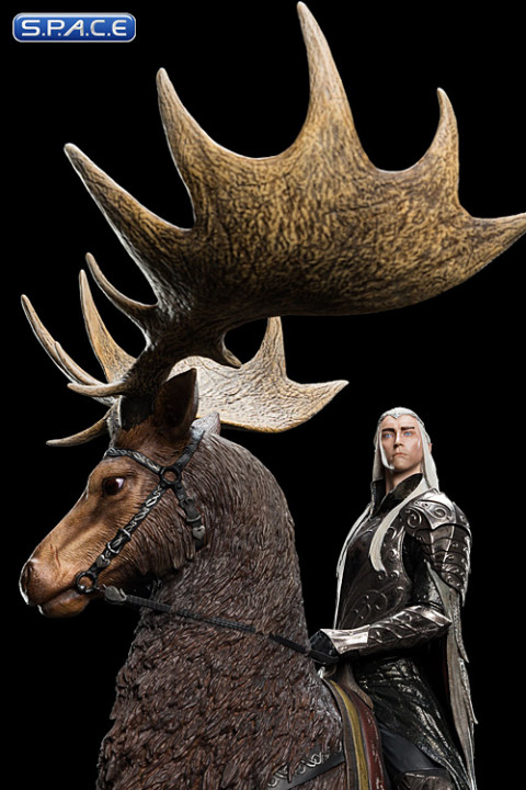 Thranduil on Elk Statue (The Hobbit)