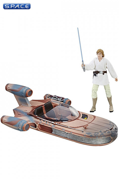 6 Luke Skywalkers X-34 Landspeeder (The Black Series 2017)