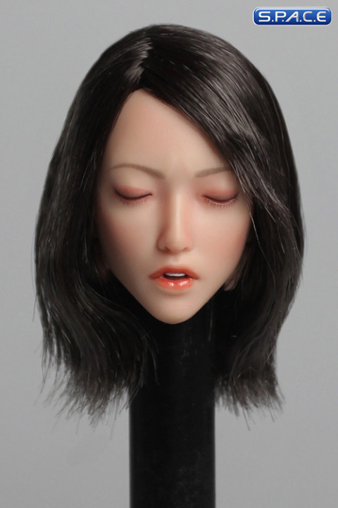 1/6 Scale Yuki Head Sculpt (black short Hair)