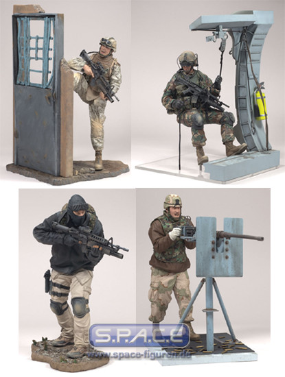 4er Komplettsatz : McFarlane´s Military Serie 5