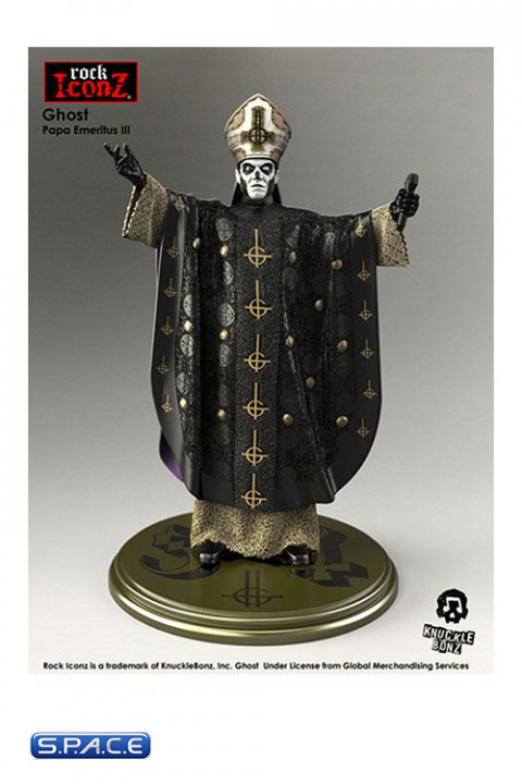 Papa Emeritus Rock Iconz Statue (Ghost)