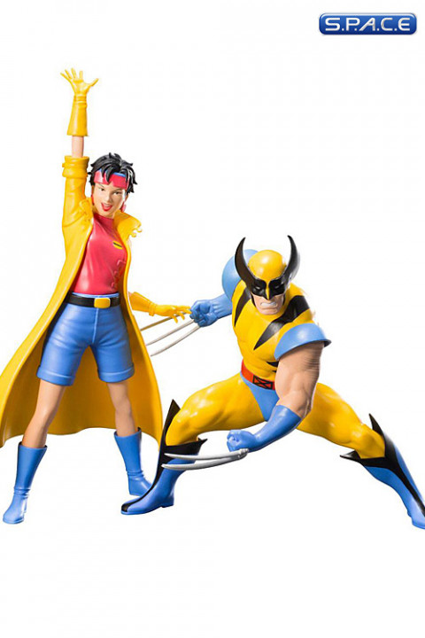 1/10 Scale Wolverine & Jubilee ARTFX+ Statues 2-Pack (Marvel)