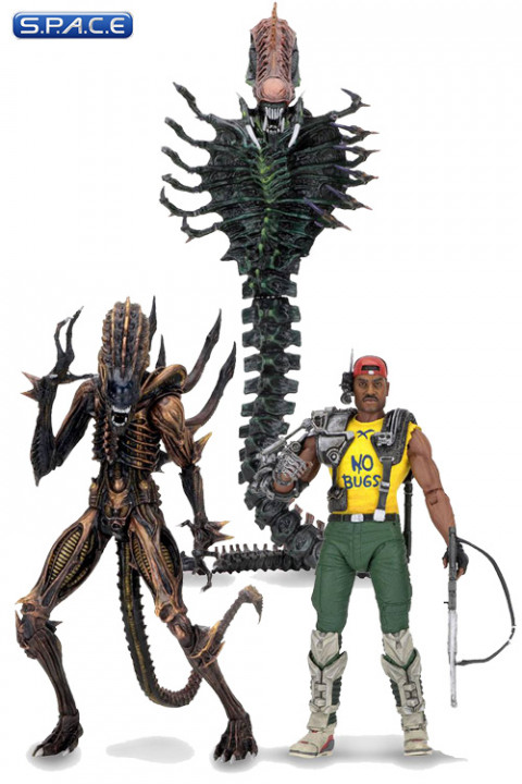 NECA Scorpion Alien 7" Action Figur mit biegbarem Schwanz Serie 13 Aliens Film 