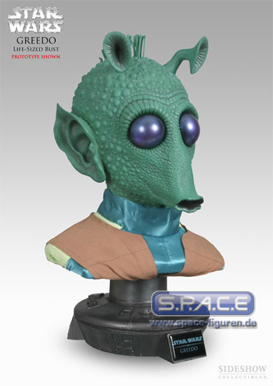 1:1 Greedo Lifesize Bust (Star Wars)