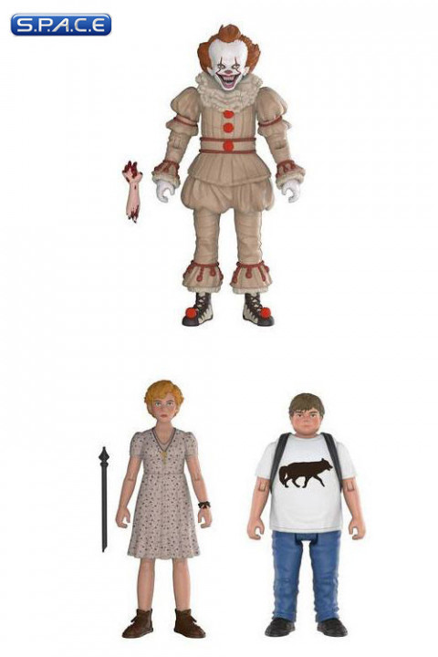 2017 Pennywise, Ben & Beverly 3-Pack (Stephen Kings It)